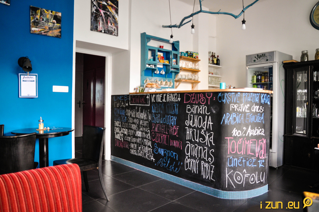 Interiér kavárny Interiér kavárny